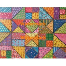 Pastel Quilt Pattern  - #XBDE149  -  PRINT
